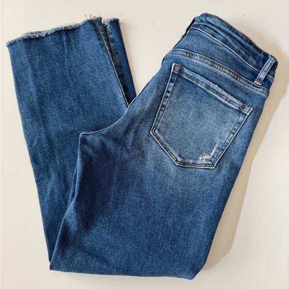 Vervet Mid Rise Carlene Straight Raw Hem Women’s size 28 - Picture 2 of 13